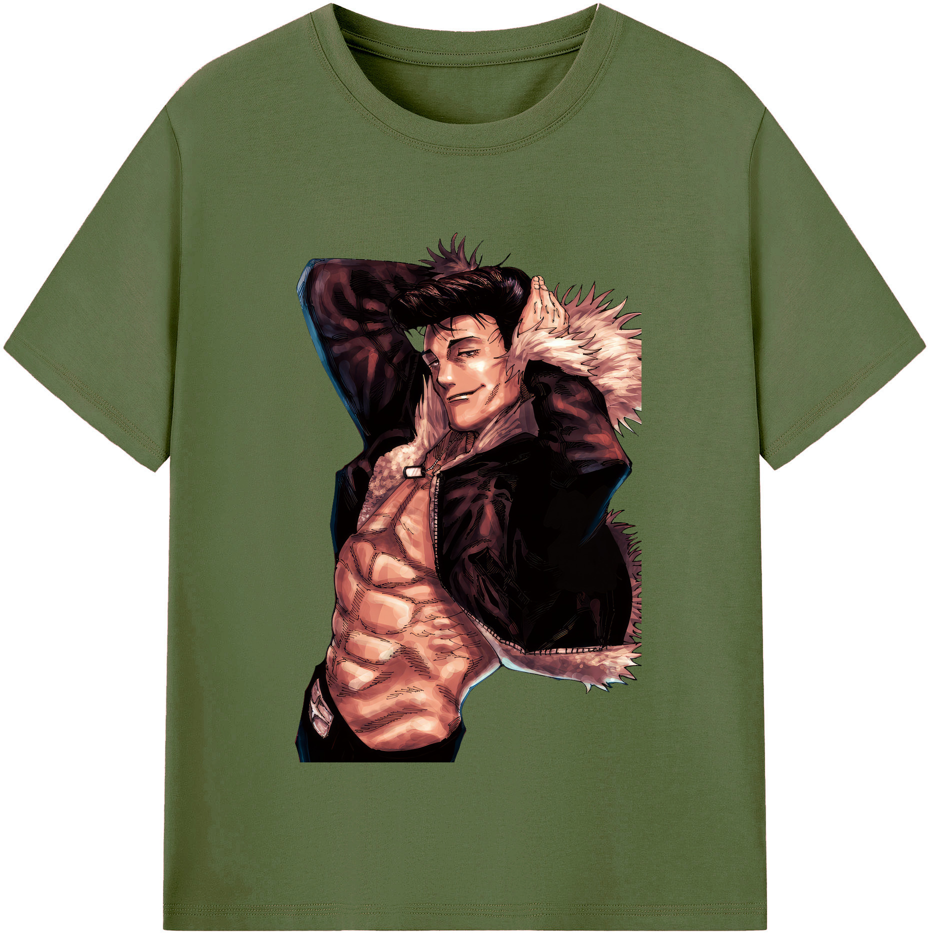 （画像用） 呪術廻戦 Jujutsu Kaisen 綿100％半袖Tシャツ（フロントプリント）